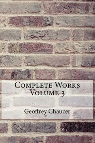 Cover of Complete Works Volume 3
