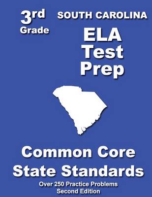 Book cover for South Carolina 3rd Grade ELA Test Prep