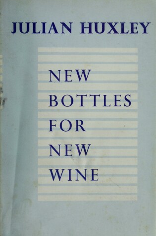 Cover of New Bottles for New Wine