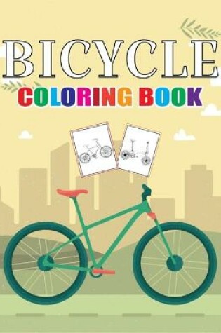Cover of Bicycle Coloring Book