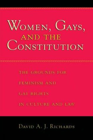 Cover of Women, Gays, and the Constitution