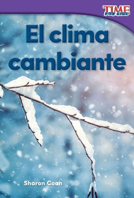 Book cover for El clima cambiante