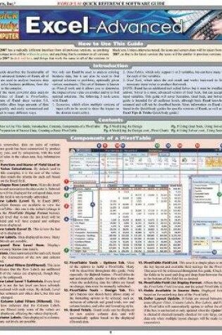 Cover of Excel Advanced