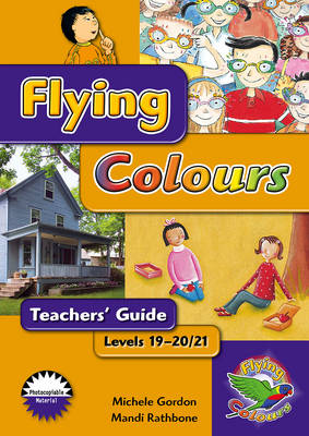 Book cover for Flying Colours Purple Level 19-20/21 Teachers' Guide