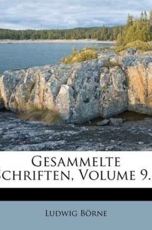 Cover of Gesammelte Schriften, Volume 9...