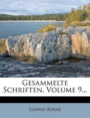 Book cover for Gesammelte Schriften, Volume 9...