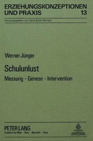 Cover of Schulunlust