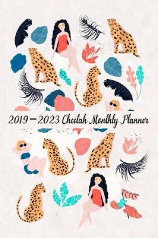 Cover of 2019-2023 Cheetah Monthly Planner