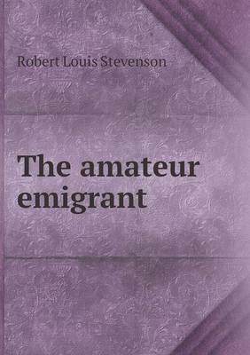 Book cover for The amateur emigrant