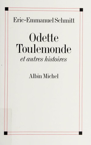 Book cover for Odette Toulemonde Et Autres Histoires