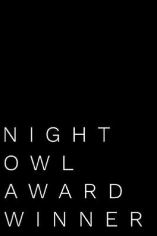 Cover of Night Owl Award Winner