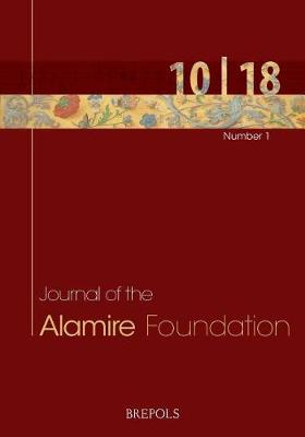 Book cover for Journal of the Alamire Foundation 10/1 - 2018