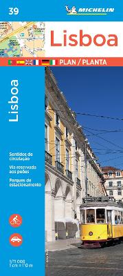 Book cover for Michelin Lisbon Map 39