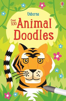 Book cover for Over 100 Animal Doodles