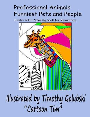 Book cover for Professional Animals Funniest Pets and People