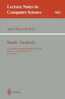 Book cover for Static Analysis