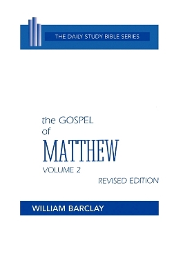 Book cover for New Testament the Gospel of Matthew