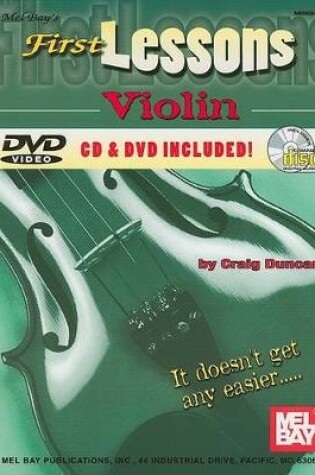 Cover of First Lessons Violin