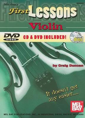 Cover of First Lessons Violin