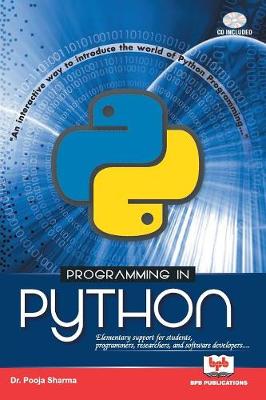 Book cover for Programming in Python