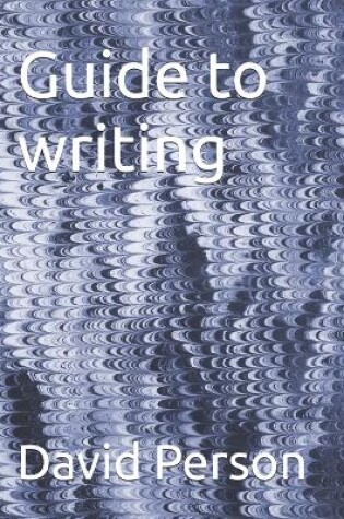 Cover of Guide to writing