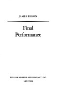 Book cover for Final Performance