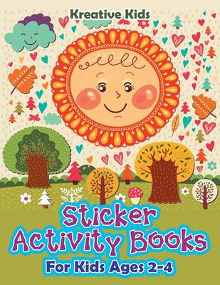 Book cover for Sticker Activity Books for Kids Ages 2-4