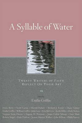 Cover of A Syllable of Water