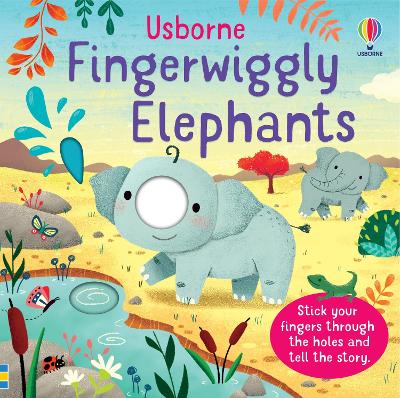 Book cover for Fingerwiggly Elephants