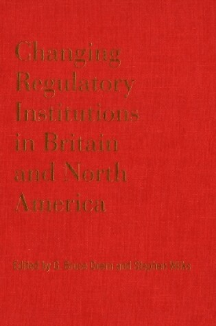 Cover of Regulatory Institutions in N.A.