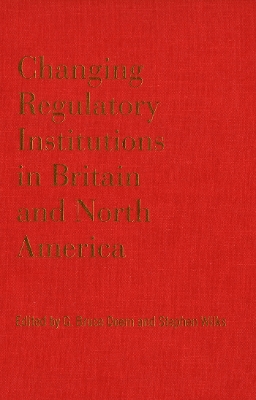 Book cover for Regulatory Institutions in N.A.