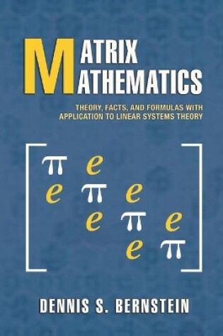 Cover of Matrix Mathematics