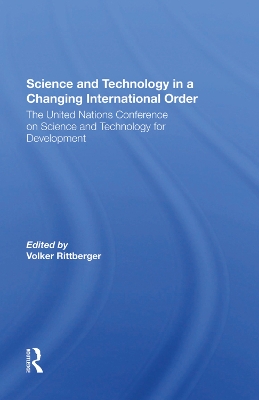 Book cover for Science And Technology In A Changing International Order