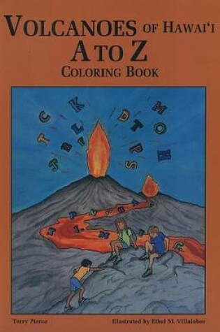 Cover of Volcanoes of Hawaii A to Z Coloring Book