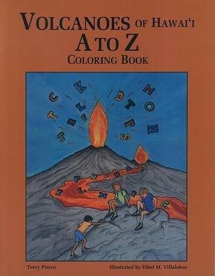 Book cover for Volcanoes of Hawaii A to Z Coloring Book