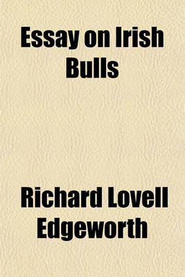 Book cover for Essay on Irish Bulls