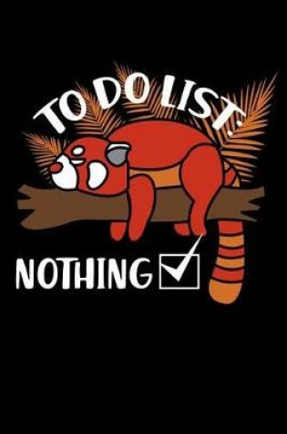 Cover of To Do List - Nothin