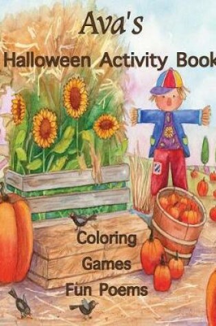 Cover of Ava's Halloween Activity Book