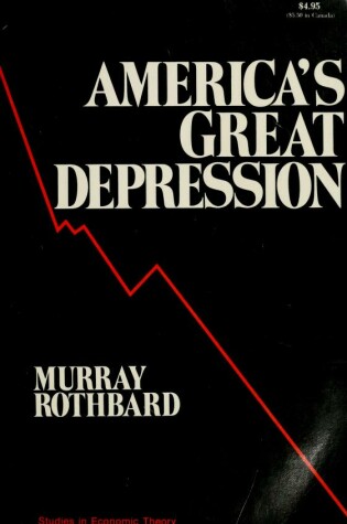 Cover of America's Great Depression