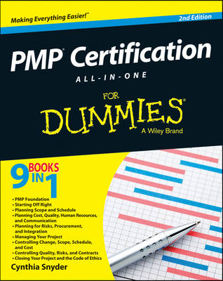 Book cover for Pmp Certification All-In-One for Dummies