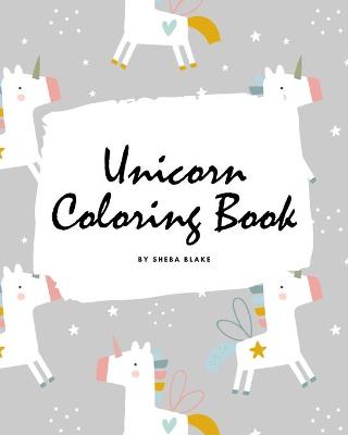 Book cover for Cute Unicorn Coloring Book for Children (8x10 Coloring Book / Activity Book)