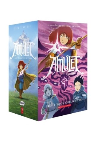 Cover of Amulet Box set 1-8 Graphix