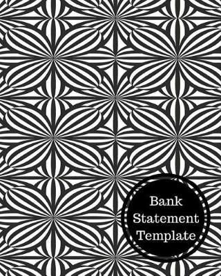 Book cover for Bank Statement Template