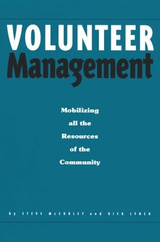 Cover of Volunteer Management