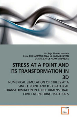 Cover of Stress at a Point and Its Transformation in 3D