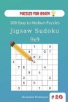 Book cover for Puzzles for Brain - Jigsaw Sudoku 200 Easy to Medium Puzzles 9x9 (volume 20)