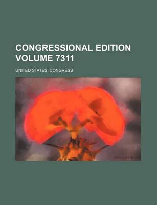 Book cover for Congressional Edition Volume 7311