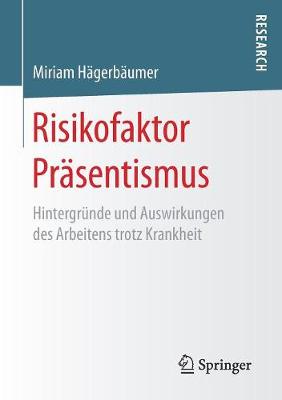 Book cover for Risikofaktor Prasentismus