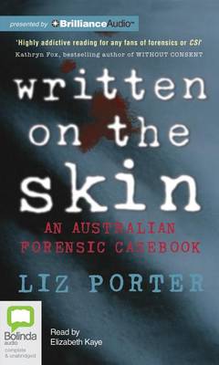 Book cover for Written on the Skin