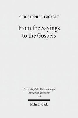 Book cover for From the Sayings to the Gospels